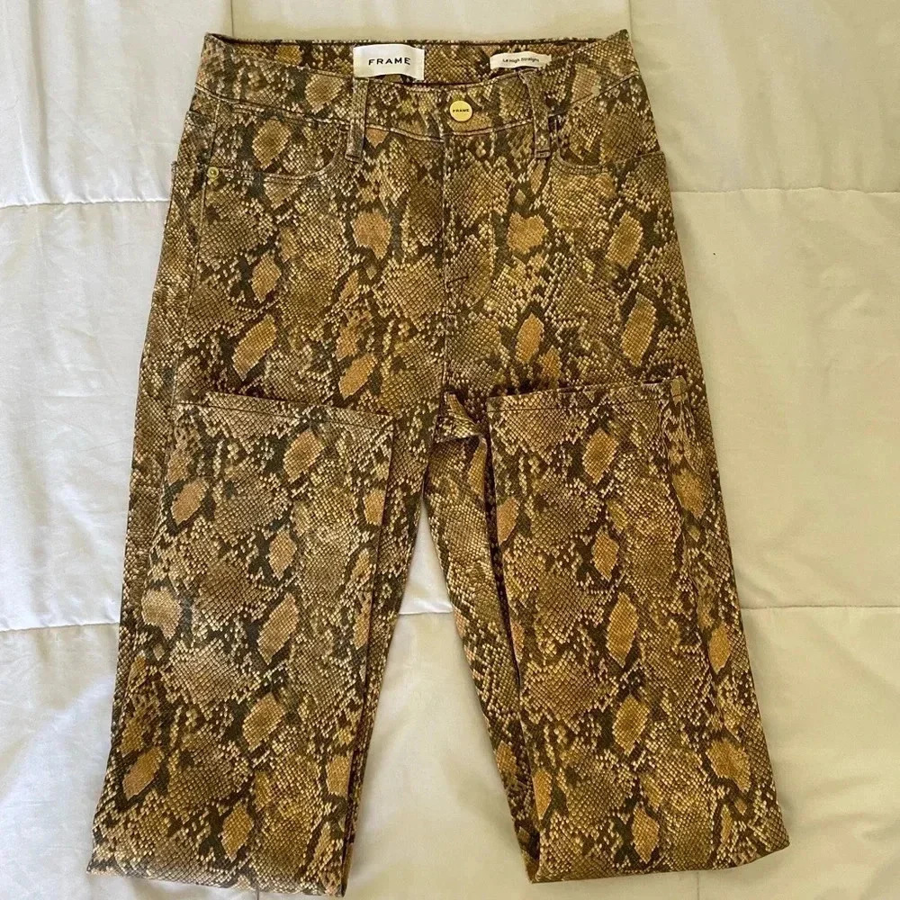 Frame Denim Python coated denim - Picture 5 of 12